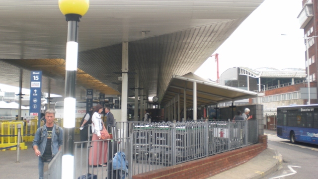 Busbahnhof in London